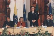 Edite Estrela, Presidente da Câmara Municipal de Sintra, durante a apresentação do Projeto Especial de Urbanismo Comercial do Centro Histórico da Vila de Sintra. 