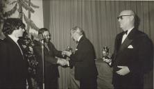 Entrega de troféus do XVIII Rally das Camélias com a presença de António Pereira Forjaz, presidente da Câmara Municipal de Sintra.