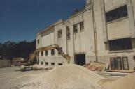 Obras de recuperação do Cine Teatro Carlos Manuel.