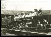 Locomotiva a vapor nº 857 (série 851 a 872) fabricada em 1944/45 pela firma American Locomotive Company (Estados Unidos da América)  