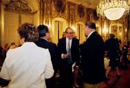 Público a assistir ao Concurso Internacional de Piano Vendôme, Recital de Finalistas, no Palácio Nacional de Queluz, sala da música, durante o Festival de Música de Sintra.