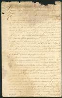 Carta dirigida aos diretores da negociação da nau Rainha de Nantes proveniente de Raimundo Pinto de Carvalho, Jorge Pedro Belo e Manuel Joaquim Jorge a referir a nova chegada a Macau no dia 19 de novembro de 1770 e dando noticias dos cargos da referida nau.