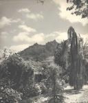 Vista parcial da Serra de Sintra com o Castelo dos Mouros.