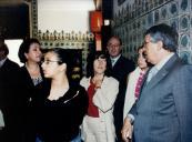 Receção ao Primeiro Ministro de Marrocos e sua comitiva no Palácio Nacional de Sintra, com a presença do Presidente da Câmara Municipal de Sintra, Dr. Fernando Reboredo Seara, durante a sua visita a Sintra.