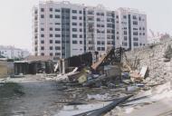 Demolição de barracas na freguesia de Rio de Mouro.