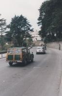 Desfile de automóveis antigos, na Volta do Duche em Sintra.