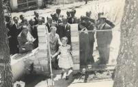 Inauguração do parque infantil da Rinchoa em homenagem ao Visconce de Asseca.