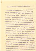 Ofício enviado ao Ministério do Comércio e Comunicações a dar conhecimento que os serviços da linha de via férrea de via reduzida de Sintra à Praia das Maças passa ser da responsabilidade da concessionária Companhia Sintra-Atlântico.