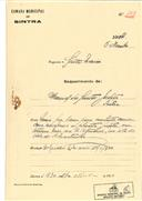 Construção de moradia em Vale de S. Martinho, em nome de  Manuel dos Santos Jordão, com o Processo OB nº 568/1924, com a licença de construção nº 430 de  17/11/1924, e licença de utilização nº 17/41 de 04/04/1941.