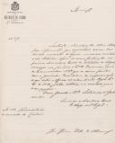 Ofício do Chefe de Repartição do Governo Civil de Lisboa, José Freire Galo do Amaral, ao Administrador do Concelho de Sintra, ordenando o envio das informações pedidas pelo Ministério das Obras Públicas, sobre as pontes e nascentes de águas minerais existentes no concelho.
