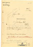 Construção de armazém e casa de guarda na Quinta de São João no Cacém em nome de J.D.Fonseca Lobo com o Processo OB nº   224/1925, com a licença de construção nº 323 de 03/10/1925.
