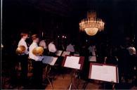 Concerto  com a Orquestra de Câmara Escocesa, durante o festival de música de Sintra, na sala de música do Palácio Nacional de Queluz.