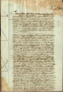 Escritura de aquisição de Joaquim Pedro Fazendeiro, morador no Morelinho, a António Carvalho, do lugar do Carrascal, de uma terra,  em Pedreiros da Madre de Deus, pertencente à Fazenda Nacional após a extinção do Convento da Santíssima Trindade de Sintra. 