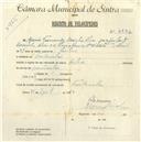Registo de velocípede de marca Helios, com o nº 4847, em nome de Maria Fernanda Marinho Alves,, moradora em Fontanelas.