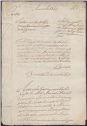 Feito cível de resíduos de testamento de Teresa Maria, moradora na Ulgueira, cujo testamenteiro foi a sua filha Izidora Theresa, moradora no mesmo lugar.