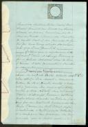 Certidão de inscrição hipotecária passada a Manuel Vieira de Araújo Viana, de Cascais, relativa a umas casas térreas com logradouro e pomar na Azoía.