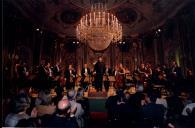 Concerto da Orquestra Gulbenkian com Pedro Burmester durante o Festival de Musica de Sintra, na sala da música do Palácio Nacional de Queluz.