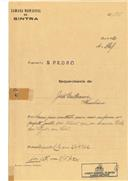 Construção de moradia em Avenida Heliodoro Salgado, Sintra em nome de João Guilherme, com o Processo nº OB 136/1922, com a licença de construção nº 117 de 03/06/1922.