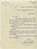Ofício dirigido ao Administrador do Concelho de Sintra, proveniente pel'a Comissão Organizadora do Queluz Atlético Clube, José Alexandre Prego, solicitando autorização para que se convoque uma reunião de Assembleia Geral.