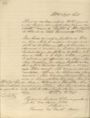 Ofício do Regedor de S. Pedro, Francisco dos Santos Manso, ao Administrador do Concelho de Sintra, participando o roubo de madeira na Quinta de D. Vicente de Castro Guimarães, descoberto pelo caseiro José Joaquim da Mata.