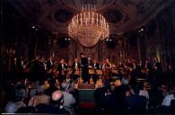 Concerto de Maria João Pires, Augustin Dumay, Gérard Caussé, Ariane Granjon e Jian Wang durante o Festival de Musica de Sintra, na sala da música do Palácio Nacional de Queluz.