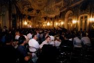 Público para assistir ao Concerto de Grigory Sokolov, na sala da música do Palácio Nacional de Queluz, durante o Festival de Música de Sintra.