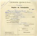 Registo de velocípede de marca Union, com o nº 3470, em nome de Domingos Lucindo Duarte, morador em Francos.
