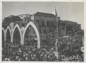 Festas de Nossa Senhora do Cabo Espichel no Largo Rainha Dona Amélia em frente ao palácio Nacional de Sintra.