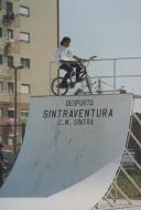 Prova de BMX, em Casal de Cambra, no âmbito do programa Sintraventura da Câmara Municipal de Sintra.