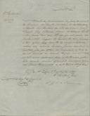Ofício de A. João Pedro da Camara, Secretário Geral da 2ª Repartição do Governo Civil de Lisboa, ao Administrador do Concelho de Sintra, referente à demissão do Regedor da Paroquia de Rio de Mouro, Luís Manuel Deques, determina também que sejam demitidos dos serviços os cabos de policia da referida paroquia, Gervázio António e Custódio José.