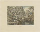 Cintra – The ascent to the Cork Convent [Material gráfico] / William Colebrooke Stockdale. – [S.l. : s.n.], 1875. – 1 litografia : papel, col. ; 18 x 26 cm.