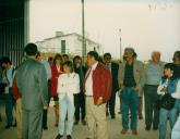 Presidente da Câmara Municipal de Sintra, Drª Edite Estrela participando na autarquia aberta, na freguesia de Almargem do Bispo.