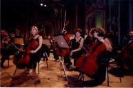 Concerto da Orquestra Gulbenkian com Pedro Burmester durante o Festival de Musica de Sintra, na sala da música do Palácio Nacional de Queluz.