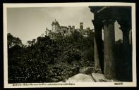 Sintra - Palácio Nacional da Pena. visto da Capelinha de Sto. António 