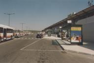 Vista parcial da estação dos autocarros na Portela de Sintra.