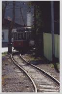 Linha do Elétrico de Sintra em Galamares.