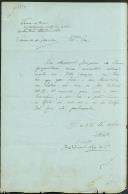 Requerimento e participação de Manuel Joaquim de Sousa, proprietário e morador na vila Eduardo em Sintra, pedindo para fixar a sua residência na rua José Estevão nº 99, 2º esquerdo em Lisboa