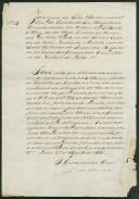 Carta proveniente de Jerónimo da Silva Maldonado de Eça,  Governador Cívil Interino do Distrito de Lisboa, informando a Albergaria e Hospital de Montelavar que a sua administração ficaria adstrita, provisoriamente, à Junta da Paróquia.