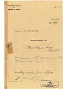 Construção de moradia na Praça D. Fernando, S. Pedro de Sintra, em nome de Manuel Rodrigues Ferreira, com o Processo nº OB 153/1922, com a licença de construção nº 133 de 19/06/1922.