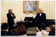 Concerto com Dmitry Hvorostovsky e Mikhail Arkadiev, durante o Festival de Música de Sintra, no Palácio Nacional de Queluz.