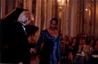 Concerto de Barbara Hendricks e Roland Pöntinen, durante o festival de música de Sintra na sala da música, no Palácio Nacional de Queluz.