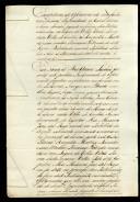 Escritura de aforamento enfatiozim de duas propriedades de casas térreas e um serrado pegado a uma delas em Vila Verde feito por Máximo José dos Reis a Reinaldo Mateus e sua mulher Francisca Gertrudes.