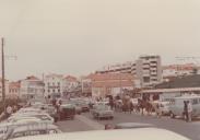 Vista parcial da Avenida Eugénio Levy da Praia das Maçãs.