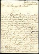 Carta dirigida a Domingos Pires Bandeira proveniente de Joaquim José Vermeulus a solicitar um empréstimo de dinheiro.