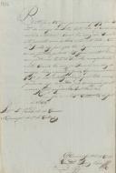 Ofício dirigido ao presidente da Câmara Municipal de Colares proveniente de Custódio Lopes Vieira, correio assistente de Sintra, comunicando o novo horário semanal dos correios de Sintra para o ano de 1836.