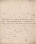 Carta da Duquesa de Lafões relativa a um parecer sobre a herança do Marquês de Marialva.