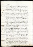 Escritura de aforamento em enfiteuse celebrado entre o Provedor da Albergaria e Hospital de Montelavar, e Manuel António e Maria de Miranda, de uma terra no Outeiro de Montelavar, denominada de Longa, com foro anual de 300 reis.
