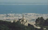 Estátua do Guerreiro no Parque da Pena.