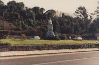 Estátua de D. Fernando II no Ramalhão da qual foi escultor Pedro Anjos Teixeira.