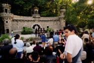 Concerto com Sine Nomine Quartet, durante o Festival de Música de Sintra, na Quinta da Regaleira.